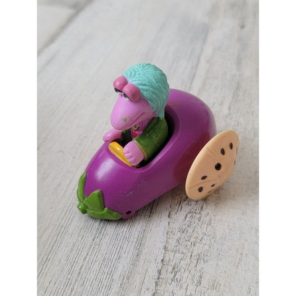 Muppets Henson fraggle AS IS eggplant car toy figure